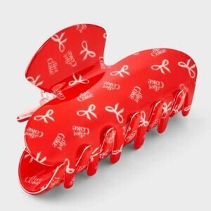 Women’s Diet Coke Graphic Jaw Clip - Red